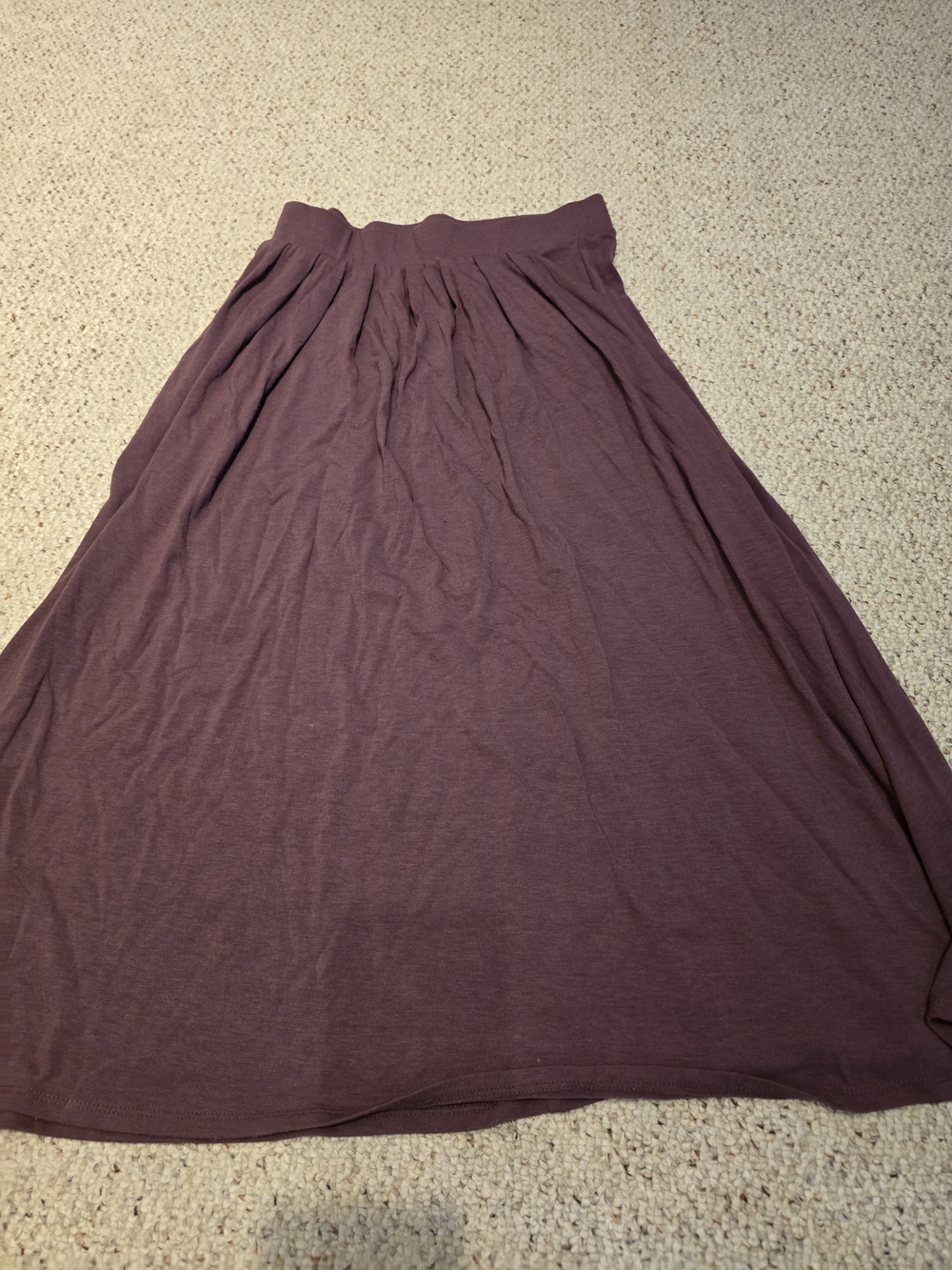 Zenana Outfitters Plum Maxi Skirt